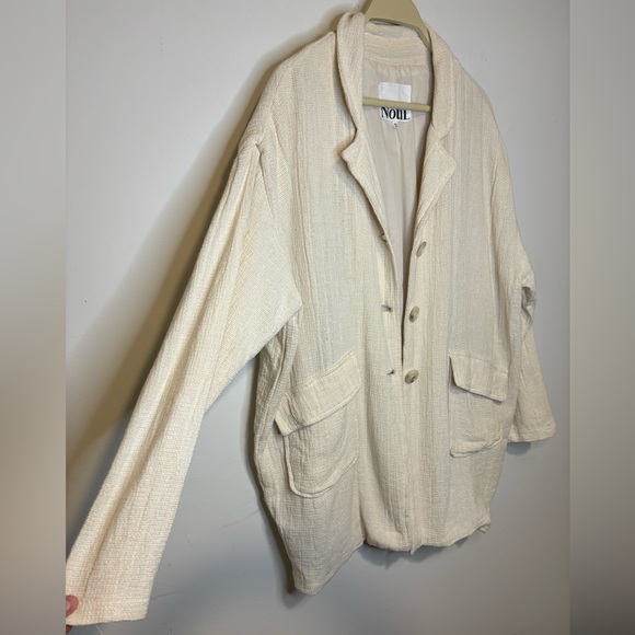 Noul Cotton and Linen Blazer - Picture 3 of 5